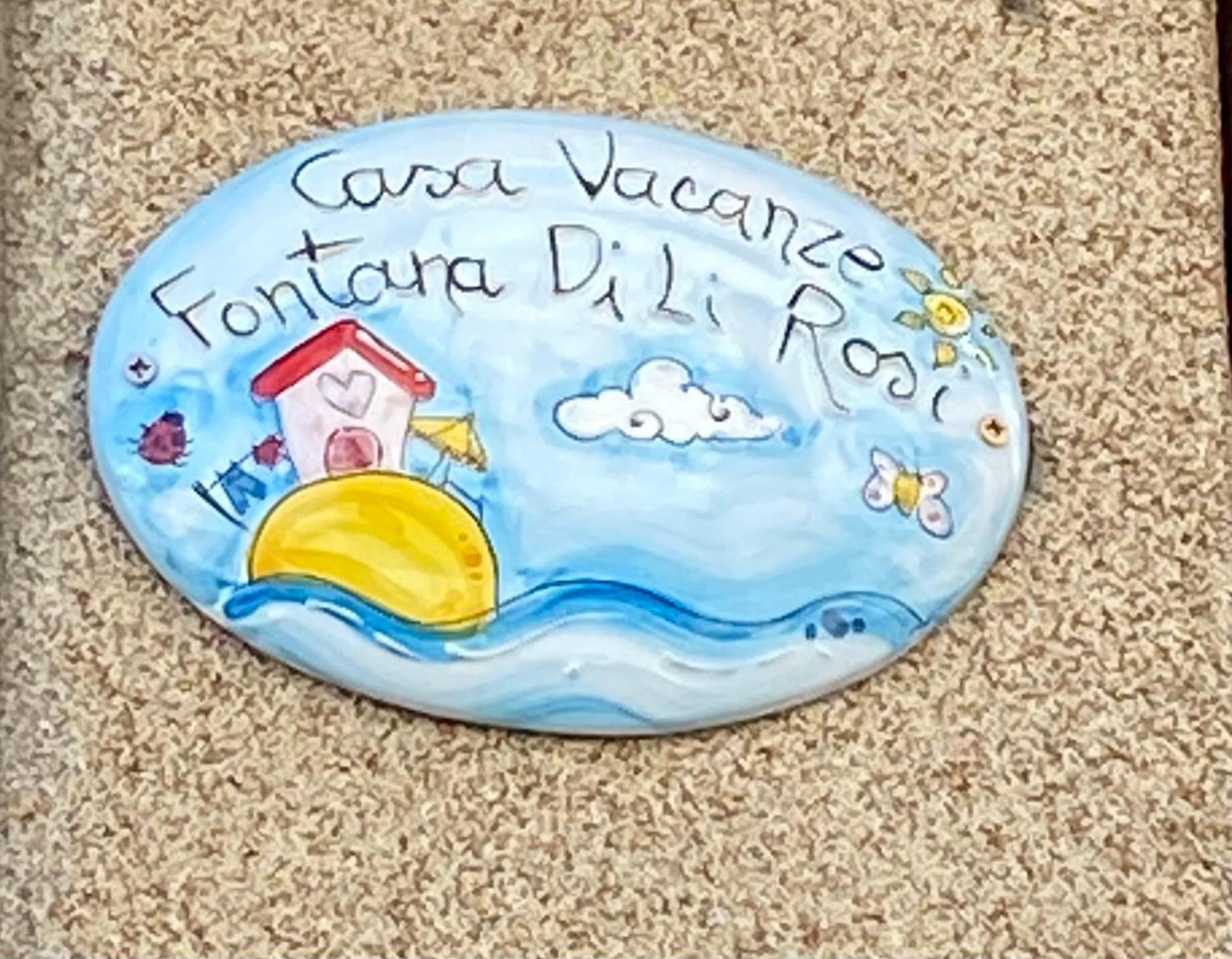 Fontana Di Li Rosi Apartamento Campofranco Exterior foto